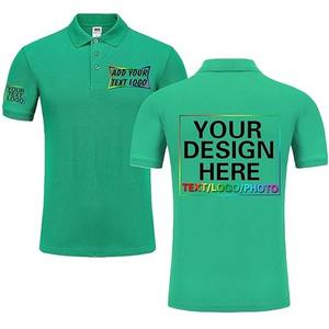 Premium Men's for <b>Polo</b> <b>Shirts</b> Custom Logo Embroidery Printing Solid Canvas Direct Factory Wholesale Supply OEM ODM Services - Product Image 4