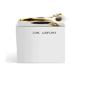 Boîte à mouchoirs de décoration de vaisselle de table de Design moderne fantaisie avec feuille d'or grande boîte de rangement de mouchoirs de Table de mariage moderne de haute qualité - Product Image 4