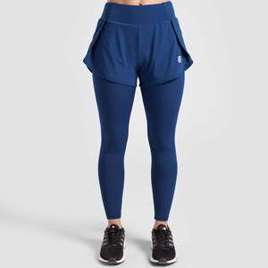 Pantalones Cortos de Compresión Color Verde Azulado y Leggings para Entrenamiento - Product Image 1