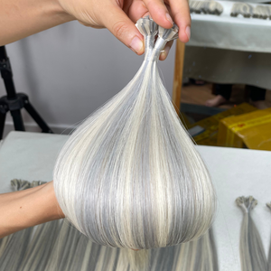 # 613C Mix # Extensions de cheveux en kératine à pointe plate super droite double, 18 couleurs, extensions de cheveux humains vietnamiens, fournisseur - Product Image 1
