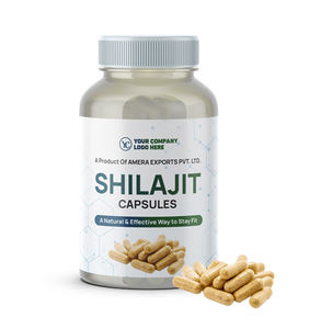 Capsules de Shilajit à saveur neutre de qualité supérieure, origine Inde, pour maintenir les niveaux d'énergie - Product Image 1
