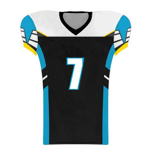 Dernier modèle de vêtements de sport d'extérieur de haute qualité, taille personnalisée, manches courtes, uniforme de football américain - Product Image 6
