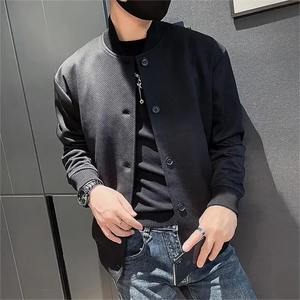 Chaqueta de béisbol de cuero genuino de gama alta para hombres 2024 invierno nuevo estilo suelto impermeable y a prueba de viento prendas de vestir exteriores - Product Image 2