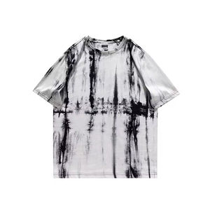 Ropa informal de verano para hombre Conjunto de pantalones cortos de nuevo diseño 2 en 1 Ropa de abrigo de cintura media holgada con camiseta Ropa de verano al por mayor - Product Image 3