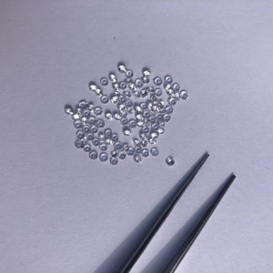 <b>3mm</b> Natural White Topaz Faceted Round Cut Calibrated Loose Gemstones DIY for Jewelry Making Ring Pendants <b>Earrings</b> Alibaba India - Product Image 1