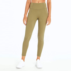 Leggings de fitness pour femmes tendance et très vendus, de haute qualité, légers, respirants, taille haute, en élasthanne/polyester, meilleur prix - Product Image 1