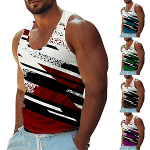 Camisetas sin mangas para hombre hechas a medida de alta calidad Nuevo diseño Ropa de gimnasio activa Camiseta sin mangas de ajuste regular - Product Image 5