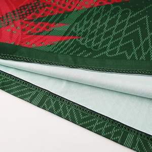 Maillots et shorts de football en polyester 100% à séchage rapide, impression de logo sur le devant, évacuation de l'humidité, commandes personnalisées, usine basée au Pakistan - Product Image 5