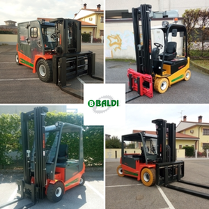 Carretilla elevadora de transporte pesado estándar superior italiana Venta caliente 1,2 M Longitud de horquilla 16 toneladas Fimsa Carretilla elevadora eléctrica completa Made in Italy - Product Image 5