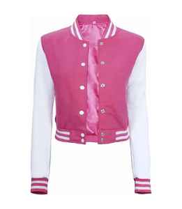 Chaqueta Varsity con Forro de Malla para Hombre y Mujer, Chaqueta Deportiva Ligera de Tricot con Cierre de Broches, Chaqueta Bomber de Béisbol - Product Image 4
