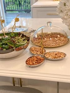 Bol en métal pour décoration de table avec texture unique Accessoires de cuisine Bol de service en métal pour aliments au prix de gros - Product Image 6