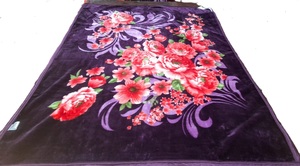 Customizable High Quality Logo Plush Sherpa Lining Soft Double Layer 100% Polyester Winter <b>Fleece</b> Throw Blanket for Bedding - Product Image 4