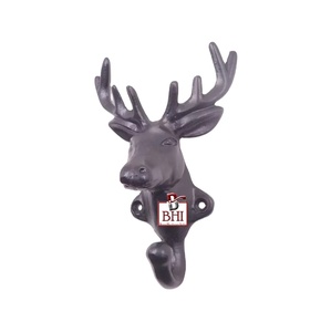 Luxury Modern Design Reindeer Hat & Coat Hook Cast Iron Hook <b>Wall</b> <b>Hanger</b> Self-adhesive Hooks From Indian Manufacturer - Product Image 1