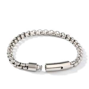 Jeulia Gold Plated Stainless Steel Men's Geometric Pearl <b>Bangle</b> <b>Bracelet</b> - Product Image 3