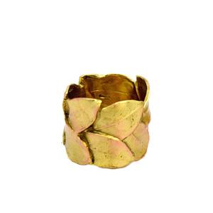 Nouvelle arrivée à la recherche d'un rond de serviette de forme personnalisée pour la décoration de table accessoires de vaisselle pièce maîtresse porte-serviettes finition dorée - Product Image 1