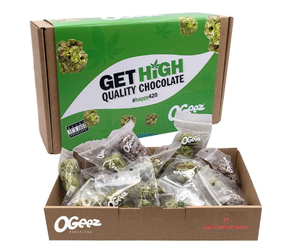 OGeez Chocolate Crispy Herb Chocolate Chip 35g Super Krunch - Product Image 1