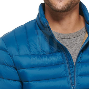 Services OEM – Blouson matelassé homme 2025 de haute qualité avec logo personnalisé, col montant, respirant, écologique et séchage rapide pour l'hiver - Product Image 6