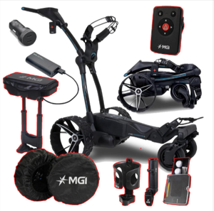 Carrito de Golf Eléctrico con Batería de Litio a Precio de Fábrica, con Navegador GPS MGI AI, Control Remoto de Aluminio, Listo para Envío - Product Image 1