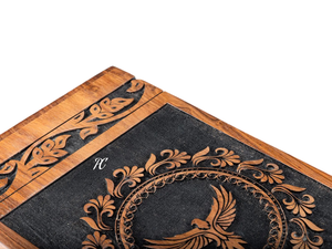 Handcrafted Rosewood Cremation Urn <b>Wooden</b> Memorial <b>Box</b> Memorial <b>Keepsake</b> Decorative Cremation Urn for Ashes - Product Image 4