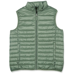 Chaleco Acolchado Personalizado |   Chaqueta de Invierno Negra sin Mangas |   Chaleco Térmico Ligero |   Directo de Fábrica - Product Image 1