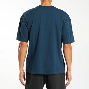 T-shirts pour hommes en coton 100% respirant et à séchage rapide, écologiques, surdimensionnés, service OEM - Product Image 2