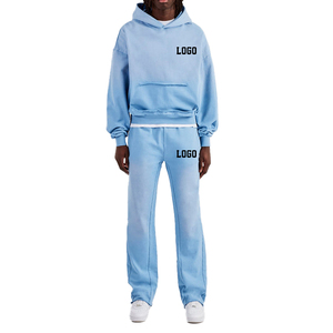 Nouveau survêtement tendance imprimé coupe classique avec poches latérales, style streetwear ample, antibactérien, coupe-vent, à capuche - Product Image 5