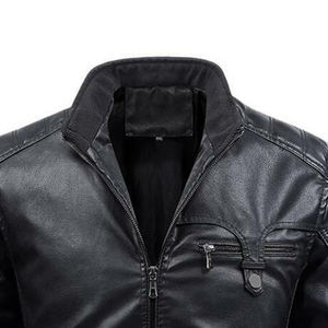 Diferentes colores disponibles en el mejor precio de venta Chaqueta de cuero para hombre Uso al aire libre Chaqueta de cuero Pakistán 2024 - Product Image 3