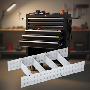 ชุดแผ่นกั้น 6 ชิ้น Hazet สำหรับตู้เก็บเครื่องมือแบบล้อเลื่อนระดับไฮเอนด์ พร้อมแผ่นกั้นคุณภาพพรีเมียม - Product Image 3