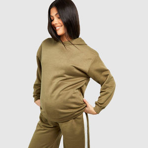 Customized <b>Womens</b> <b>Fleece</b> 2 Piece Outfits Sweatsuit Hooded Pullover Sweatshirt Top Straight <b>Jogger</b> Sweatpants Tracksuits Set - Product Image 5