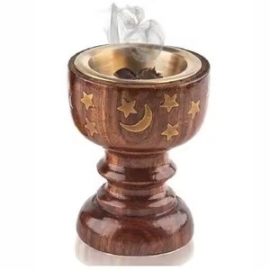 Unique Style Wooden Incense Burner <b>Gift</b> Set Arabic Mubkhar for Eid <b>Gift</b> - Product Image 6