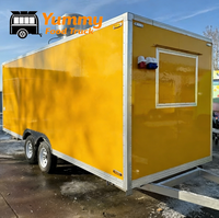 Camión de Comida Personalizado, Remolque de Comida Móvil, Carritos de Cerveza, Helados y Café para Exteriores, Remolques de Comida Totalmente Equipados