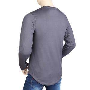 เสื้อยืดแขนยาวผู้ชาย Chase Value ไซส์ M สีเทา ผ้าเจอร์ซีย์ - Product Image 4