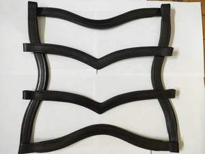 ADEEFA - Diadema de Cuero Personalizable Negra con Canal Vacío de 6 mm y 8 mm, Todos los Tamaños/Formas, Suministro al por Mayor de la India. - Product Image 2