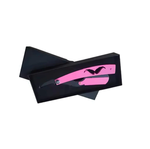 ANAAIF ENTERPRISES Rasoir de barbier droit pliable en acier inoxydable de haute qualité avec lames en poudre - Product Image 4