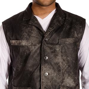 Chaleco de Cuero para Hombre, Chaleco de Motociclista, Protección Corporal, Chaleco de Carreras, Nueva Moda de Otoño, Chalecos de Cuero para Motociclistas - Product Image 3