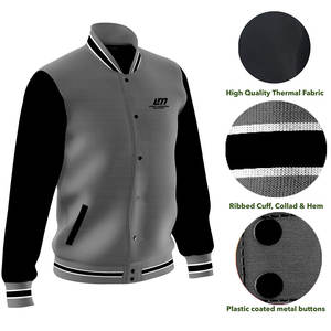 Nouvelle arrivée Veste de baseball Prix de gros Veste de baseball respirante Meilleure qualité Veste d'hiver de baseball - Product Image 4