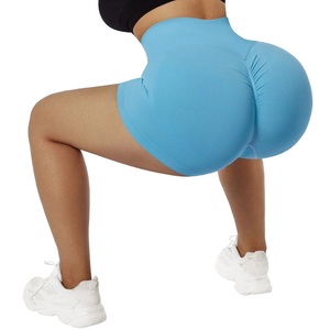 Shorts de sport taille haute pour femmes, couvrant le ventre, anti-transparence, confortables, avec entrejambe renforcé, pour l'intérieur et l'extérieur - Product Image 4