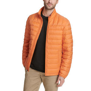 Veste matelassée d'hiver sur mesure avec logo, style streetwear, coupe-vent bomber avec rembourrage léger, vestes pour hommes - Product Image 1