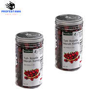 Fleurs de Roselle Dorée Séchées Premium, Thé Herbal Exotique, Marque Nutrifarm, 300g, Qualité Supérieure, Qualité Export, Durée de Conservation 24 Mois