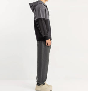 Sweat à capuche unisexe en jersey 100% coton, poids lourd 500 g/m², imperméable, style zippé, coupe classique, taille XXS, personnalisable - Product Image 3