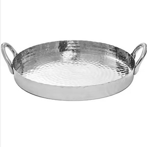 Plateau de tasse à thé rectangulaire nordique en acier inoxydable pour la maison - Product Image 2