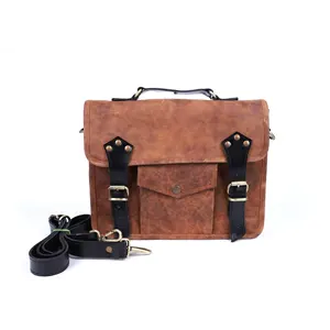 Sac à bandoulière en cuir tendance pour homme, idéal pour transporter les essentiels quotidiens en mains libres – Vente en gros - Product Image 4