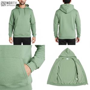 Sudadera con Capucha de Invierno de Algodón Premium 2025, Ligera, de Color Sólido, Transpirable, de Secado Rápido, con Bolsillo, Personalizable para Hombre - Product Image 3