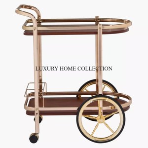 Long-lasting and Weather-resistant Metal Serving <b>Trolley</b> for Indoor and Outdoor Use in Any Setting at Wholesale Rate - Product Image 4