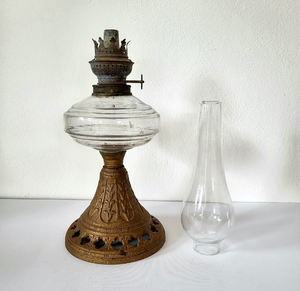 Vintage Brass Plated Kerosene <b>Lamp</b> Coustmized Moroccan <b>Table</b> <b>Lamp</b> Brass Light Best Selling Product of 2022 - Product Image 2