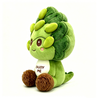Peluche personnalisée en forme de chou chinois, animal en peluche en forme de légume vert à feuilles.