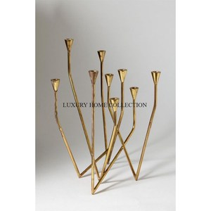 Juego de 4 candelabros de iluminación de Color blanco de Metal para decoración de mesa, diseño maravilloso, candelabro único de venta superior - Product Image 6