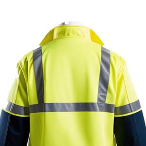 Customizable Outdoor Construction <b>Worker</b> Safety <b>Jacket</b> with Multiple Pockets Wholesale Workwear with Customized Logo 2026 - Product Image 3
