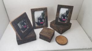 กรอบรูปทำจากไม้เรซินทำมือสำหรับตกแต่งกรอบตกแต่งผนังโลโก้หรูหรางานตามสั่ง - Product Image 2