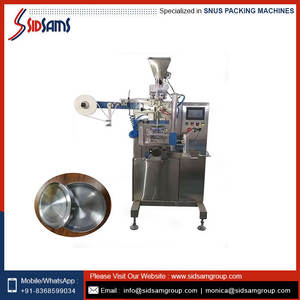 Mejor fabricante India Máquina de embalaje Snus automática de alta calidad Nueva condición para bolsa de papel para alimentos Lata Mecánica 1 año - Product Image 2